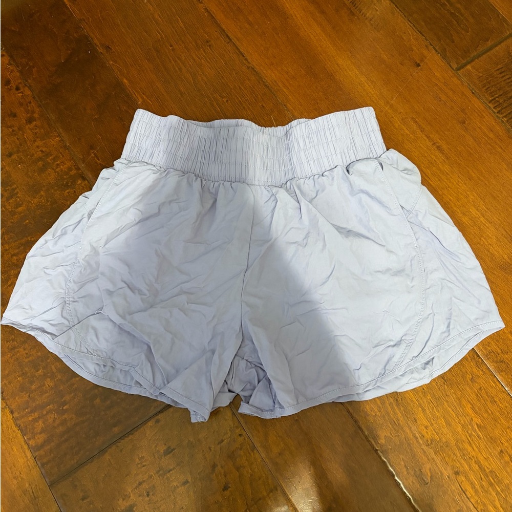 Periwinkle
Purple target girls shorts